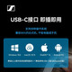 SENNHEISER Profile USB Live Broadcast Microphone Computer Game Professional Recording Condenser Wired Microphone Recording Microphone Live Broadcast Microphone Professional Microphone Himalayan Audiobook Profile USB Microphone