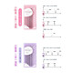 Motonozen importé de faux cils japonais importés anti-gel et cils naturels à séchage rapide longue étanche à cches collants étanche et non irritant. Coiffes de fée de type A + paquet de queue de poisson