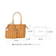 MCM LIZ small mother-in-law tote bag shoulder hand shopping bag cognac color gift