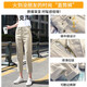 Jack Tao trendy brand straight jeans for women spring and autumn new style nine-point fashion pants elastic summer casual slim cigarette pants apricot (summer style) 26 /S recommended 88-97Jin Jin equals 0.5 kg