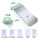 Baijie multi-functional vegetable cutting tool shredder grater kitchen vegetable cutter shredding grater five knives + hand guard