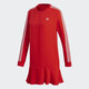 adidas clover Frauen runder Nacken gestrickt Elastic Fashion Kleid DH4550 DW3880 S 34