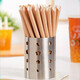 Fu Guan disposable straws for children, pregnant women, biodegradable, environmentally friendly milk tea rough paper straws, individually packaged, multiple specifications available, original color 25cm*1.2cm, 100 pieces