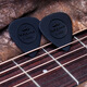 KEPMA (KEPMA) KEPMA B1 KEPMA guitar picks are flexible and non-slip 0.6 mm original picks 4 pieces in black