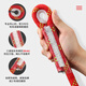Gorm safety rope high-altitude work rope insurance rope mountaineering rescue belt hook rope 16mm15m RL191