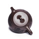 Zun Hu Yixing purple clay teapot stone ladle teapot handmade tea set teapot original mineral purple mud teapot carved landscape stone ladle 200cc
