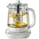 Bear health kettle multi-function tea maker household fully automatic kettle thickened glass electric kettle microcomputer flower tea kettle insulation kettle with filter 1.8L 1.8L multi-stage insulation YSH-D18F1