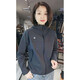 Romon 2025 Automne New Style Hooded Zipper Veste courte pour les femmes Fashion Couleur solide décontractée polyvalente pour femmes rose L