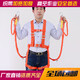 High-altitude working safety belt, outdoor construction safety belt, full body five-point European air-conditioning installation safety rope electrician belt, national standard three-point type, single small hook 2 meters