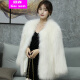 Gusen Gusen raccoon hair braided Haining fur coat for women autumn and winter new coat young slim slim coat bean paste medium and long one size (85-125Jin [Jin equals 0.5 kg])