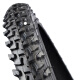 KENDA Jianda k849 mountain bike tire 24 inch 1.95 bicycle tire large pattern riding tire cross-country tire drainage good anti-skid front and rear black