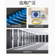 万级（WANJEED） 光纤适配器 SC-SC-LC单工双工电信级耦合器法兰盘 光纤跳线延长对接头 【单工】SC耦合器 1个装