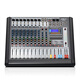 SHILE Tianqin No. 10 12-way professional mixer, remote video conferencing for stage performances and events, 16 DSP reverberation effects, digital analog mixer
