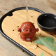 Tao Yunshang Yixing purple sand cute monkey tea pet boutique handmade purple mud clear cement monkey zodiac can raise tea and play ceramic ornaments purple sand cute monkey purple mud
