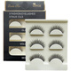 MAYCHEER (MAYCHEER) 3D false eyelashes for women, natural style, three-dimensional long hard stems, thick and curled, beginners super bare makeup eyelash stickers, 1 box of false eyelashes, glue