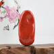 Classic natural Taiwan Momo red organic gemstone coral master carved Guanyin pendant