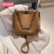 [MODO] Candy Diary Retro Bag Women's 2022 Autumn and Winter New Trendy Large Capacity Internet Celebrity Single Shoulder Chain Bag Versatile Crossbody Bucket Bag Coffee Color