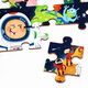 TOI Kindergeschichten-Puzzlespielzeug, frühe Bildung, Holzpuzzle, Brett, Jungen und Mädchen, Geschenke, 48 Teile, Weltraumforschung