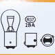 
Philips Automobile Brake Light Bulb P21/4W 12594 Double Wire High and Low Slant Foot Double Tail Light Bulb Two (bulk) Skoda Jingrui 2012-2014