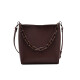 [MODO] Candy Diary Retro Bag Women's 2022 Autumn and Winter New Trendy Large Capacity Internet Celebrity Single Shoulder Chain Bag Versatile Crossbody Bucket Bag Coffee Color