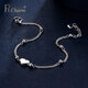 Pt.Charm new product pt950 platinum bracelet for women platinum bracelet ins niche design platinum bracelet as a holiday gift for your girlfriend. If it is not in stock, it can be customized. Take 4g as an example