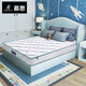 De RUCCI latex mattress full mesh spring spine protection children's mattress can be used on both sides for aerobic sleep 1.2*2 meters with moderate softness and hardness