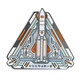 Space Creation Big Country Heavy Weapon Badge Beidou-3