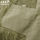 Jeep Jeep Jeep Men de mediana edad Vest de primavera y otoño al aire libre