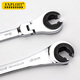 EXPLOIT two-way ratchet wrench, quick tubing dual-purpose open-end wrench, fixed head 12mm