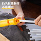 Deli hot melt glue gun high power handmade household industrial grade hot melt gun high viscosity strong glue stick 21 pieces 11mm hot melt glue stick