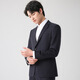 Sundance Contains Wool & Store Same Style 2025 Spring New Business Casual Suit Top Men's Suit Navy Blue XL 170/88A