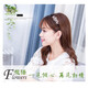 Gardenia Blossoms Headband Women's Rhinestone Hair Accessories Korean Style Headbands Hair Clips Hair Clips Face Wash Pressing Hair Imitation Pearl Jewelry Temperament Five-petal Flower
