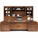 Hanfestin solid wood office desk boss table new Chinese style chairman furniture customized atmospheric president desk and chair combination 2.8 meters boss table