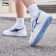 Li Ning sneakers men's thick bottom increased shock absorption rebound men's classic casual shoes AGCS135
