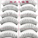 UPLUS handmade long and thick false eyelashes 10 pairs set 217 (long and thick eyelashes beauty tool)