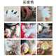 Keep a Pet (YOUNGER PET) Pet Nail Cover Dog Nail Cover Cat Nail Cover Cat and Dog Claw Cover Anti-Scratch Cover Anti-Cat Scratch Teddy Nail Cover Hibiscus Powder for Cats (20 pieces) S Suitable (2.5-5kg)