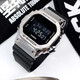 CASIO G-SHOCK classic small square waterproof and shockproof LED lighting sports men's watch GM-5600-1DR