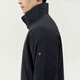CARE OF LORD Gold Label Primaloft Men's Autumn and Winter Weatherproof Commuting Jacket Stand Collar Cotton Jacket 8572 Qiyu Black XL