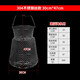 Diaohaha metal fish protection net fish basket net bag portable steel wire fish cage fishing net folding stainless steel fish net stream fish basket 30cm 0.47m (304 stainless steel wire) for sea water