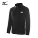 Mizuno (MIZUNO) Fleece Jacket Men's Outdoor Warm Windproof Spring and Autumn Top NKA2CC2641 Black 2XL