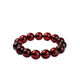 Amber Beeswax Blood Amber Bracelet for Women 8-20mm Round Beads Men's Bracelet with Certificate of Year of Life, 12 20mm Beads, Approximately 55g