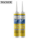 WACKER AF mildew-proof glass glue kitchen and bathroom sealant waterproof beauty glue neutral silicone toilet edge sealing glue white 2 pieces