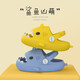 LATE TIME Shark Children's Slippers Summer Boys Cute Cartoon Soft Sole Non-Slip Sandals Infants and Toddlers Croc Shoes Women's Summer Mist Blue Strap Inner Length 14cm 140 Code