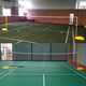 Di Xiaoqi Badminton Net Frame Portable Standard Badminton Net Post Mobile Home Indoor and Outdoor Arena Competition Weighted Volleyball Special Frame 1 Pair + Volleyball Net (can be used