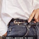 Xiandie new cute big pin buckle fixed sweater clothes cardigan accessories lock shawl women's brooch corsage Pisces pin