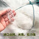Bingsheng thickened wire three-layer sunken net floating net fishing net wire mesh fishing net crucian carp net 1.5 meters 2 meters 3 meters high 100 meters thickened three-layer sunken net (100 meters long) 2 meters high 4 fingers (0.20 line) imported