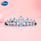 Disney DISNEY tiara Frozen Elsa Princess Crown Tiara Children's Baby Metal Girls Crown Hair Accessories Hairband Ice Princess FZ052