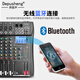 DepushengDepusheng DT12 professional mixer 12-way mixer stage performance conference audio USB with Bluetooth reverb wedding mixer professional 12-way mixer