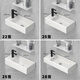 Mini wash basin wash basin small apartment extremely narrow corner wash basin ultra narrow small size wall hanging 18cm30cm length 40cm*width 22cm hanging basin with faucet