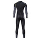 ZCCO's new 1.5mm wetsuit men's one-piece surfing suit sun protection winter swimming warm snorkeling suit swimming jellyfish suit black gray M